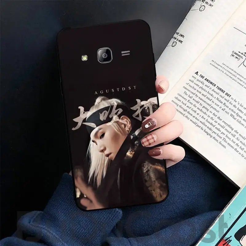 

Agust D suga king cute special Phone Case For Samsung galaxy S 7 8 9 10 20 edge A 6 10 20 30 50 51 70 note 10 plus