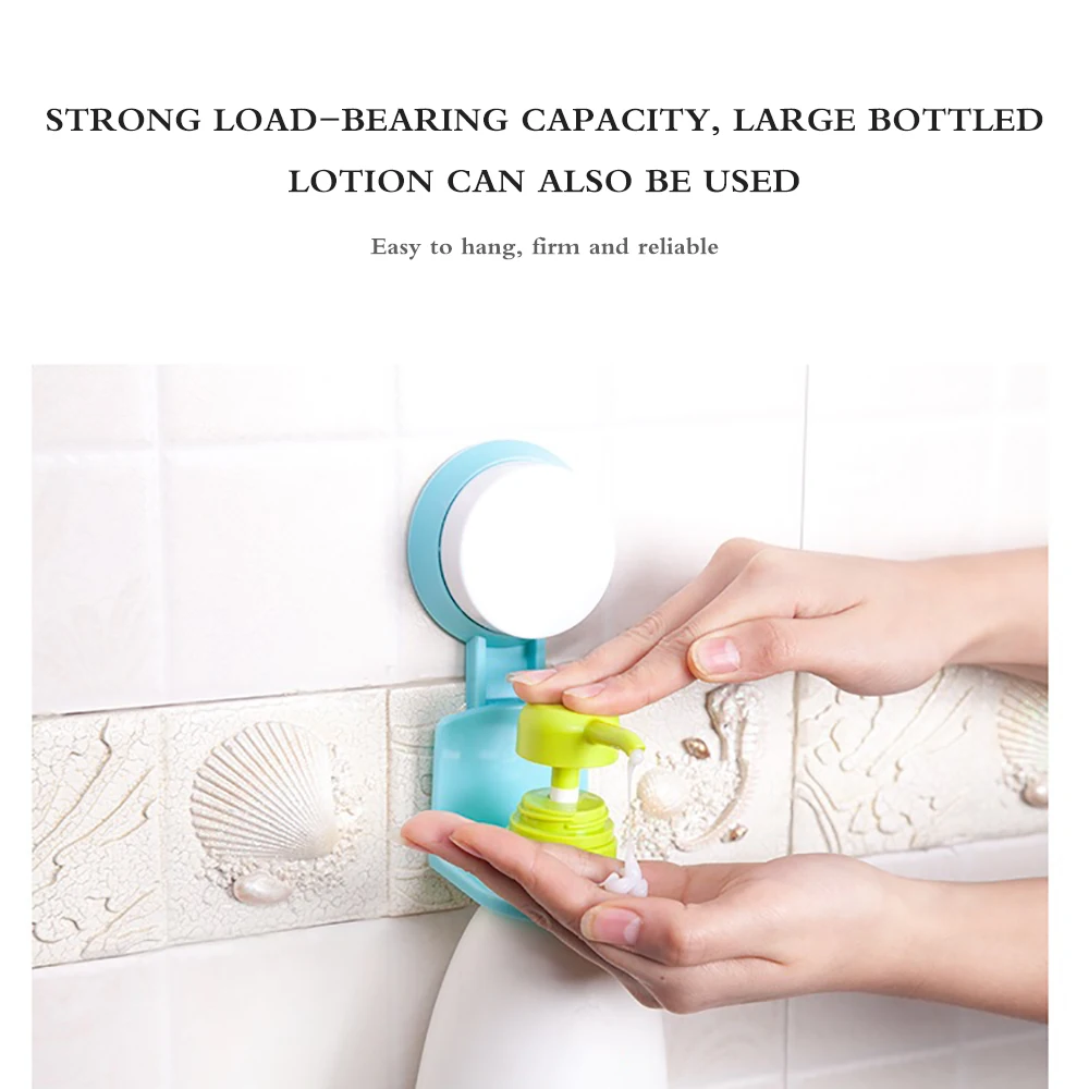 Для хранения в ванной на кухне полка бутылка с помпой для мыла дозатор держатель