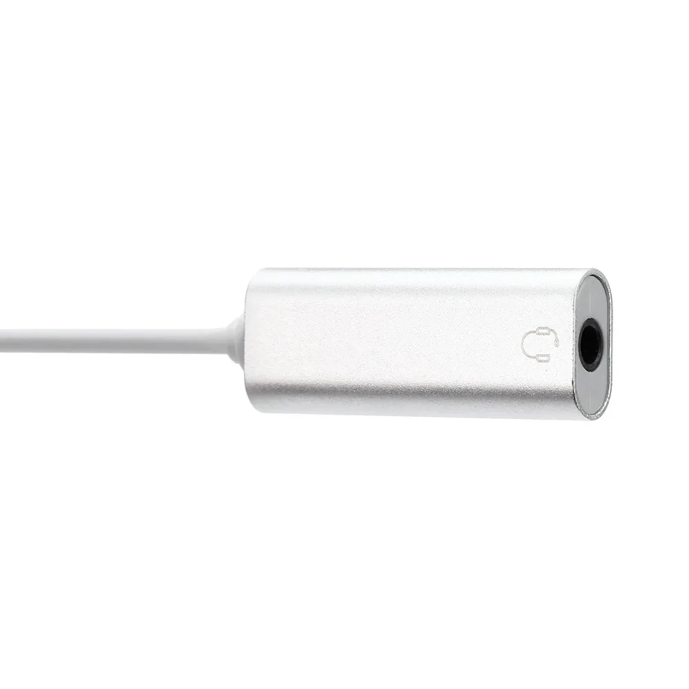 Внешняя звуковая карта Usb со штекером 3 5 мм адаптер для гарнитуры регулировка