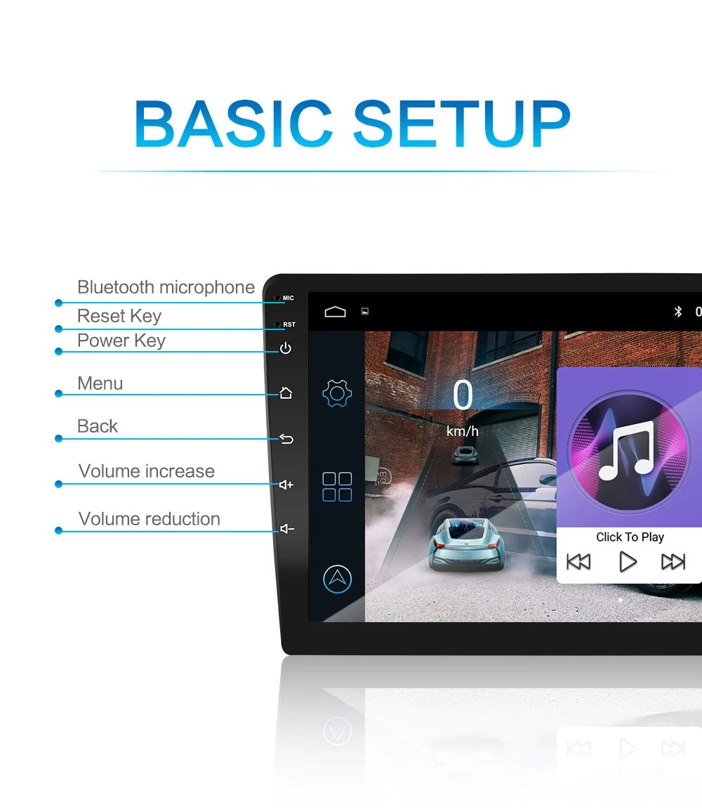 2 DIN 9,0 дюймов Android 8,1 сенсорный экран автомобильный мультимедийный плеер Bluetooth gps WiFi навигатор FM радио плеер автомобильная камера