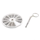 60010001200 шт. винты + 1 шт. мульти отвертка винты из нержавеющей стали гайка для электроники инструменты для ремонта очков часов