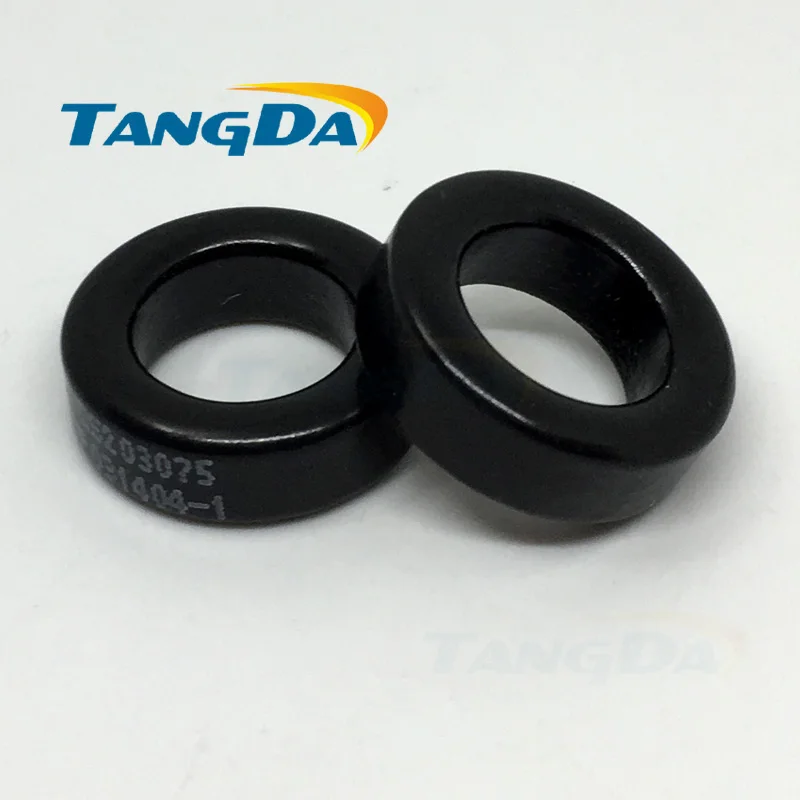 Tangda sendust FeSiAl KOOL MU toroidal cores AL = 41 CS 203 075 203075 MS-008075-2 CS203075 21*12*7 мм 75u A