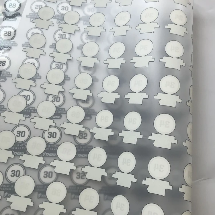 Этикетки из термотрансферной ткани с логотипом на заказ для нижнего белья