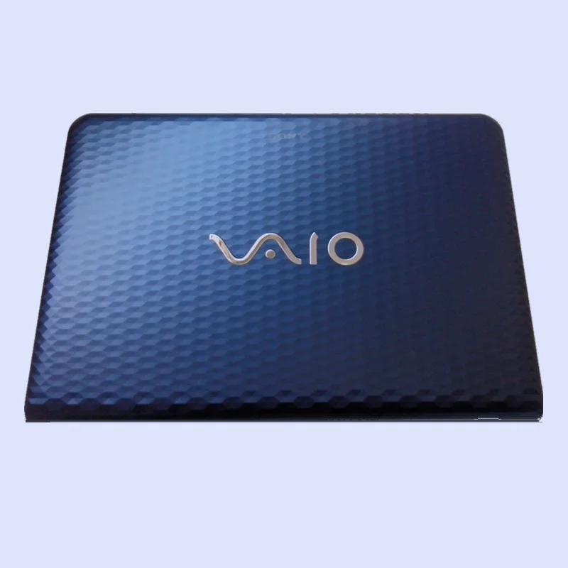 blue top cover Новая Оригинальная задняя крышка для ноутбука с ЖК-дисплеем/передняя рамка/Упор для рук верхний чехол/нижний чехол для sony Vaio VPCEG серии - Цвет: blue top cover