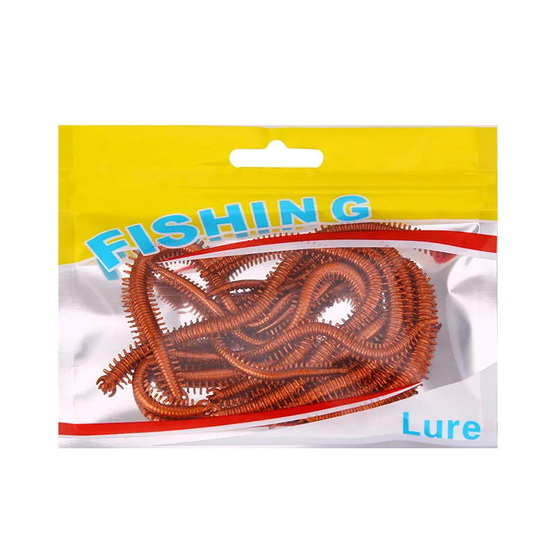 

Lure Accessories Baits Centipede Soft Baits 1.8g/14cm Bionic Sea Silkworm Earthworm Baits Freshwater Sea Rock Fishing Gear