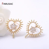 earring making supplies fashion 3 types post earrings accessories for women jewelry making