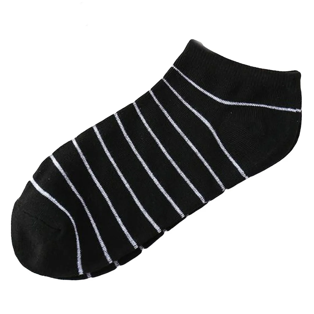 

Women Stripe Fashion Skateboard Sock Comfortable Socks Ladies Spring Summer Breathable Thin Boat Socks Set Light Socks 2021