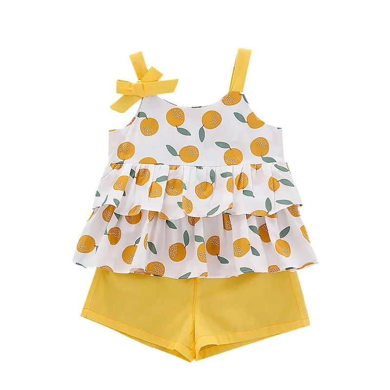 Детская летняя одежда для новорожденных девочек 2020 года повседневные топы жилет