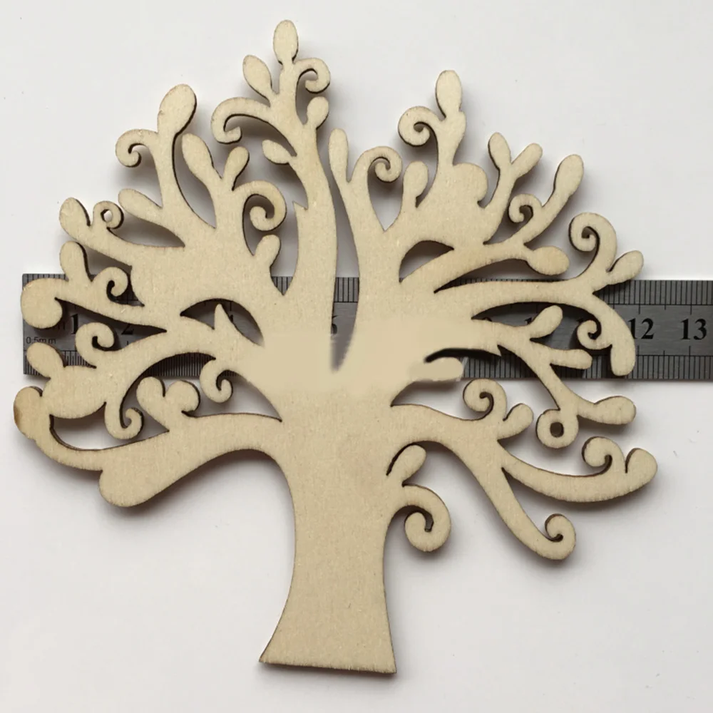 10 шт. деревянные украшения для рождественской елки|Поделки из дерева| |