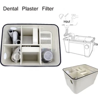 1set dental plaster filter plaster trap plaster filter plaster sedimentation tank 8 layer filtration dental equipment