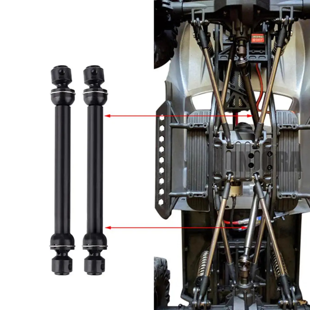 

RCtown Stainless Steel Universal Drive CVD Shaft 112-152mm for SCX10 D90 RC4WD RC Crawler Car RC Cars Part Accessories 2Pcs