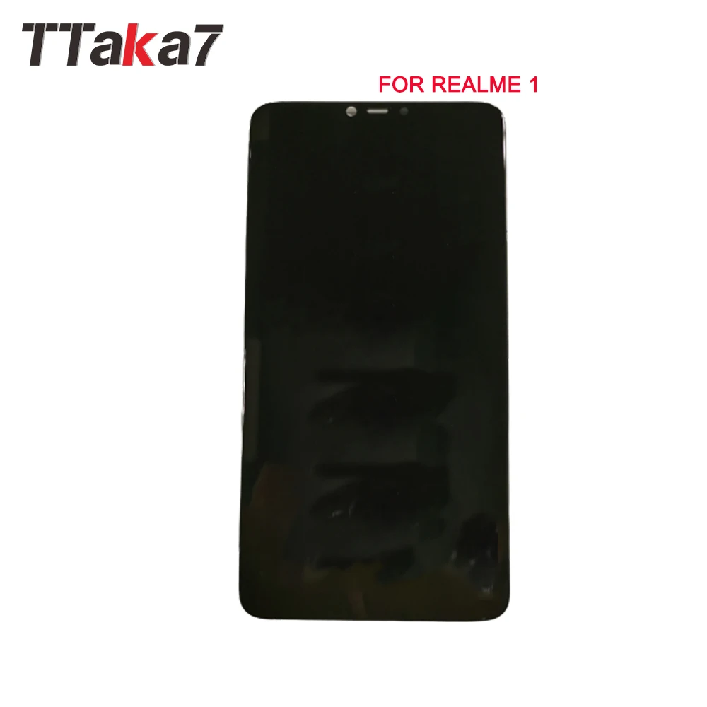 Для Realme 1 полный ЖК-дисплей кодирующий преобразователь сенсорного экрана в сборе