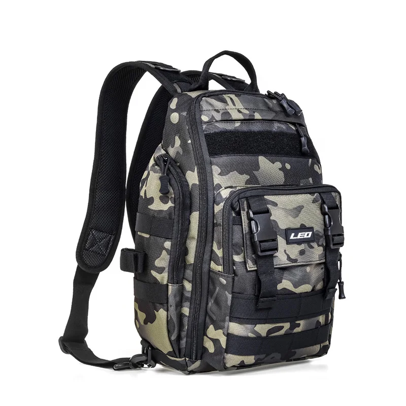 

Large-capacity Multifunctional Backpack Outdoor Hunting Camping Single Shoulder Bag Water-repellent MOLLE System Fishing Bag