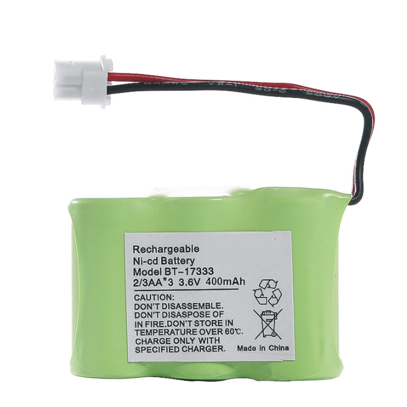 BT-17333 3 6 V 400mAh 2/3 AA Ni-CD аккумуляторная батарея для домашнего сотового телефона Vtech