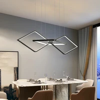 black led ceiling pendant lights modern for dining table kitchen living room home design suspension chandelier decor lighting