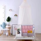 Подвесная сумка-Органайзер для детской кроватки, 50x50 см