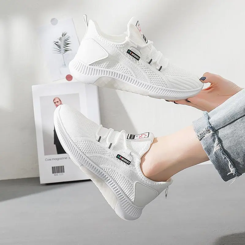 

Lightweight Running Shoes Women's Sneakers Summer Sport Shoes Ladies Sports Sneakers Pink Athletic Tennis Sneackers Basket