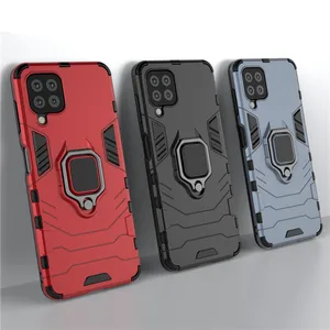 for cover samsung galaxy m22 case for samsung m22 capas hard ring holder stand magnetic armor case for samsung m22 m 22 fundas free global shipping
