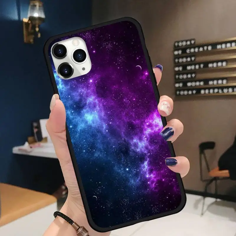 

colorful space for galaxy universe Phone Case for iPhone 11 12 pro XS MAX 8 7 6 6S Plus X 5S SE 2020 XR