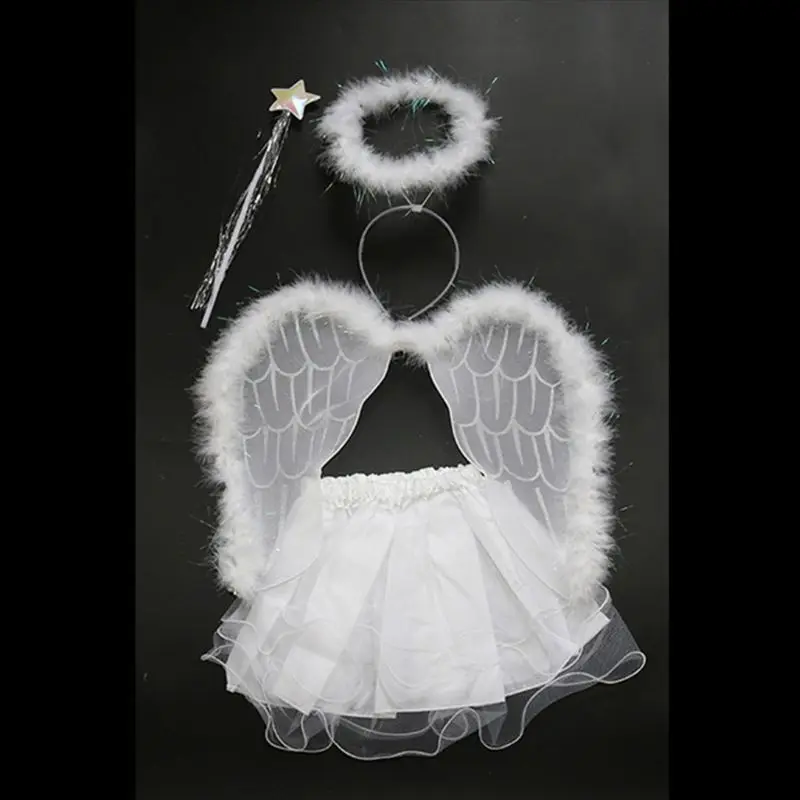 Детский костюм феи для малышей Балетная юбка-пачка с крыльями Карнавальный | Мать
