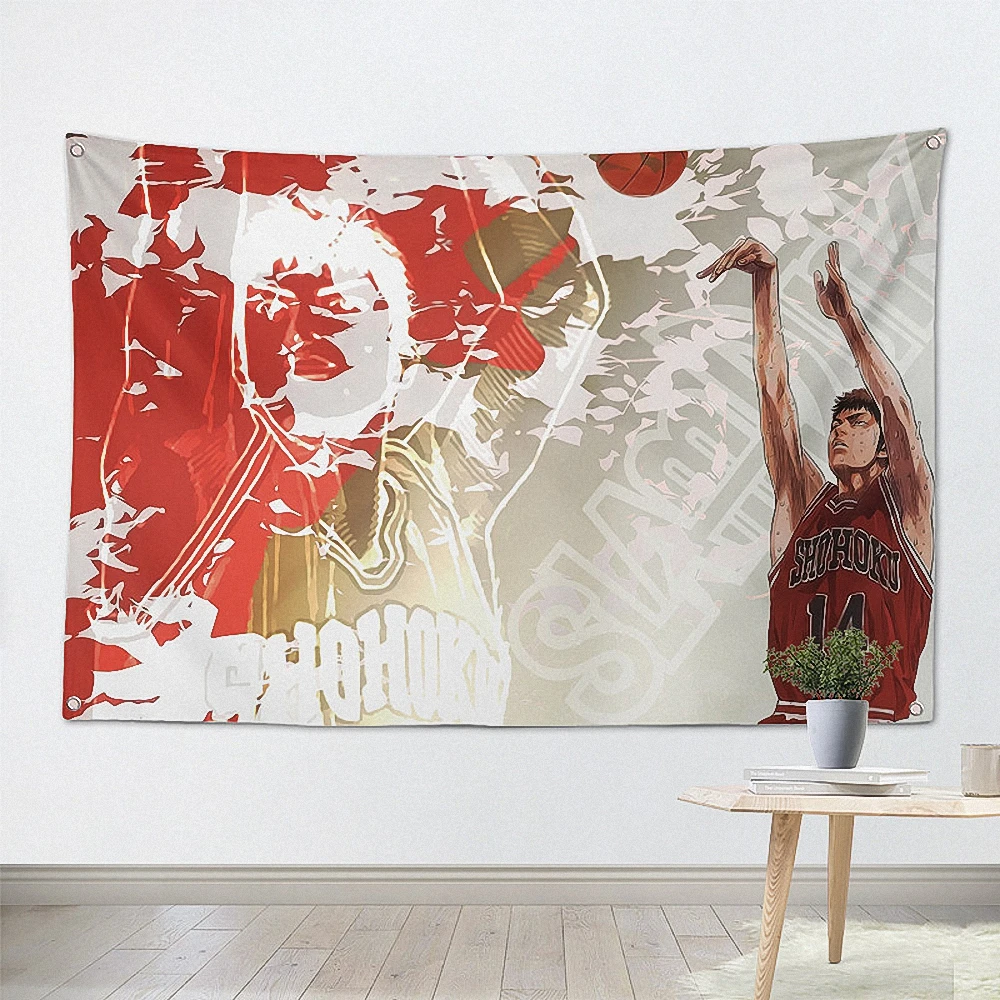 Классический мультяшный аниме фильм Slam Dunk баскетбольные плакаты печатный