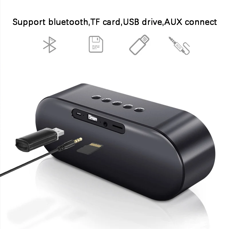 2021 6D полоса стерео звук портативный Bluetooth динамик 10 Вт беспроводной громкий