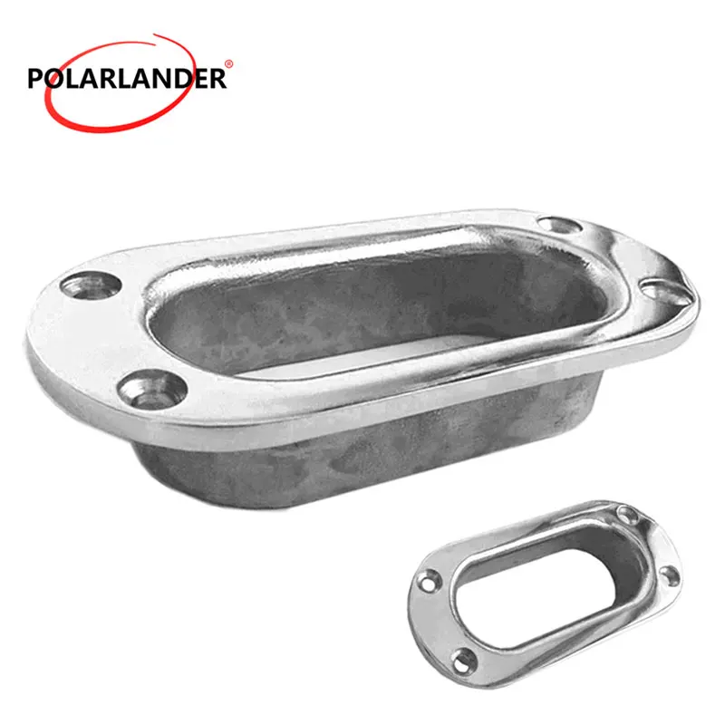 316 морские аксессуары из нержавеющей стали швартовая цепь овальная трубка HAWSE 95x38