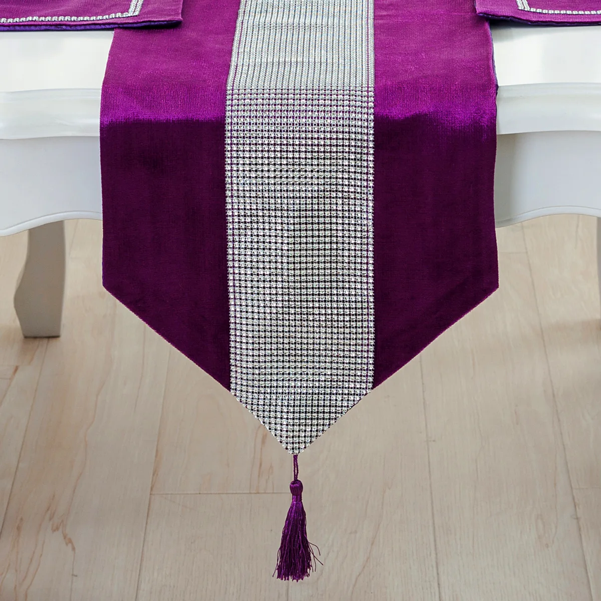 

Table Runner Table Flag Tea Tablecloth Tablecloth Fashion Atmosphere Simple Modern Table Mat Set Diamond Tablecloth Decoration