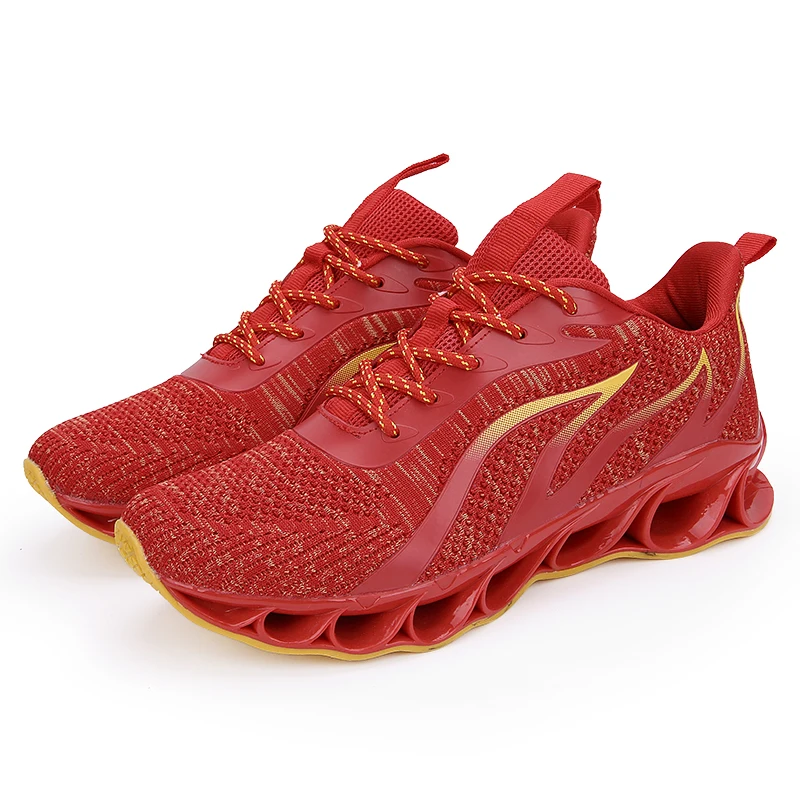 Breathable Men Sneakers Colorful Male Shoes Adult Red Black High Quality Comfortable Lace-up Soft Pu Autumn Size 39-44 |