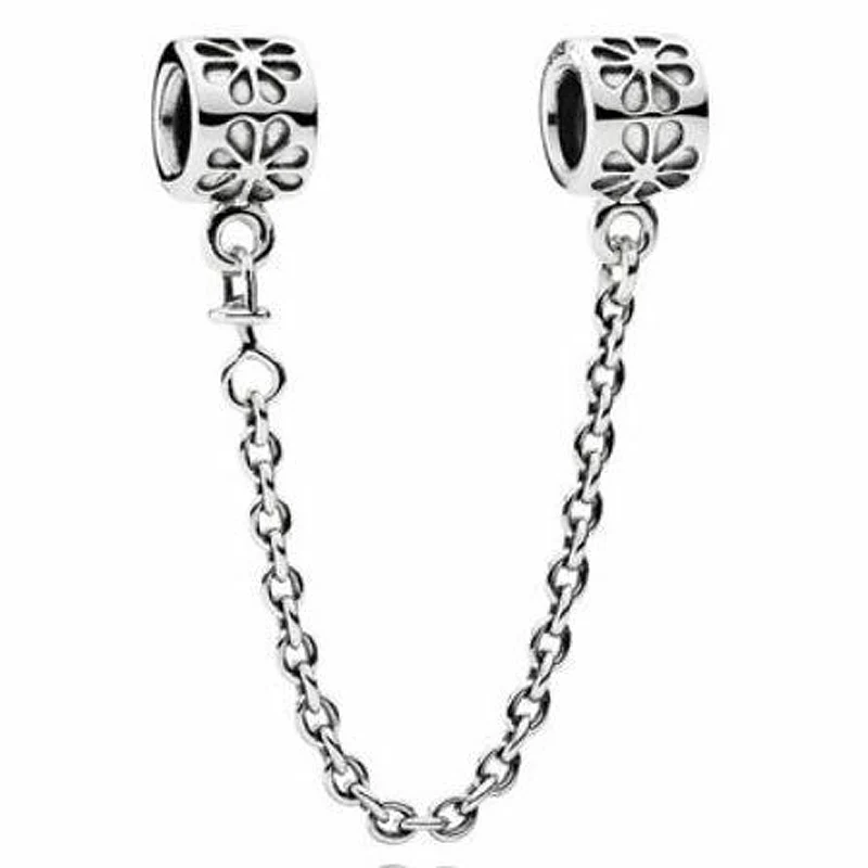 

Шарм-бусина из серебра 925 пробы, с цветами