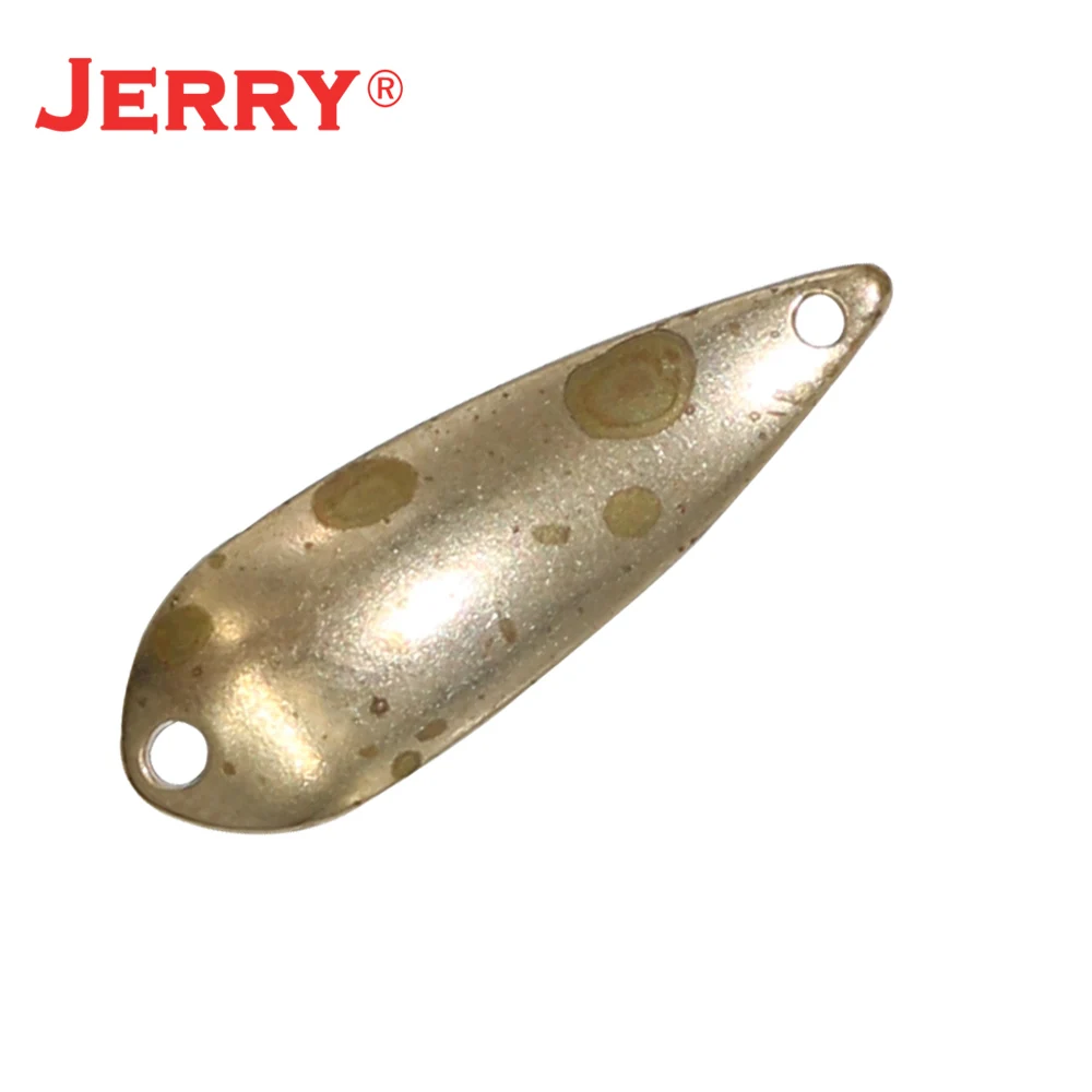 Фото Рыболовная приманка Jerry Aries, микро Неокрашенная твердая металлическая ложка, 1,5 г, 2 г, 2,8 г, 3,4 г, 4,6 г, для форели №3