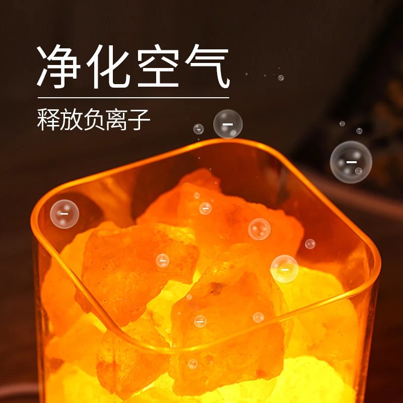 Оригинальность Современная хрустальная солонка прикроватная лампа для спальни