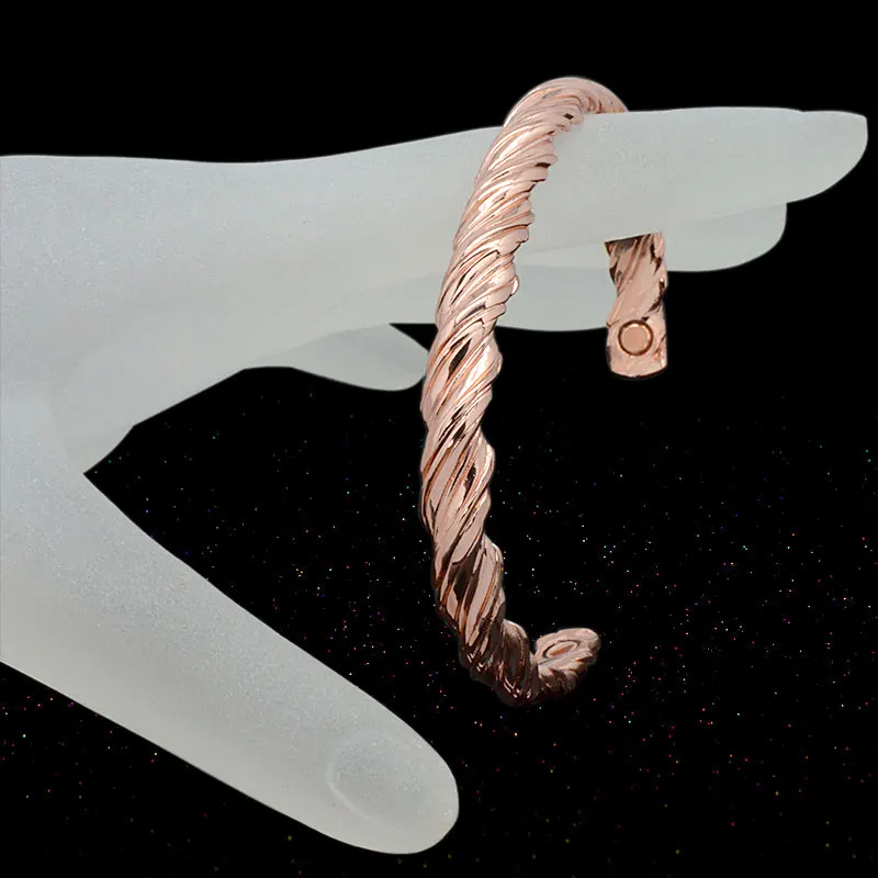 Escalus медный браслет унисекс 2019 исцеляющий Магнитный классический супербыстрая