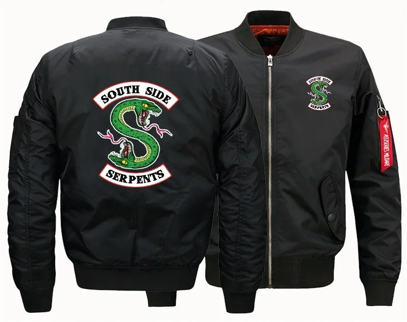 Мужская осенне зимняя куртка летный Костюм с одной летной курткой ВВС ривердейл