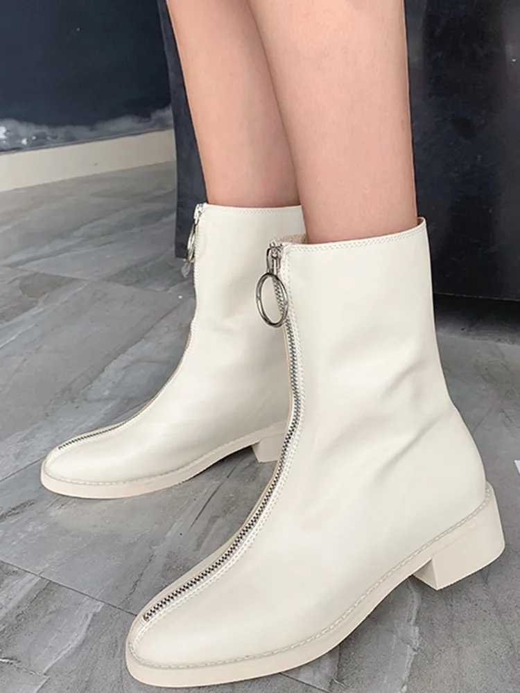 Женские зимние ботинки цвет оранжевый зеленый белый ботильоны для женщин