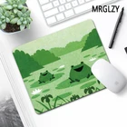 MRGLZY, милая лягушка 220X180200X250, маленький защитный коврик для мыши с зеленым глазом, коврики, коврики для геймеров, ноутбука, мини-ПК, игровые аксессуары, коврик для мыши
