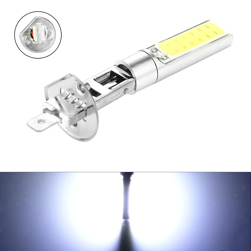 H1 6000K светодиодный противотуманные фары Универсальные высококачественные белые