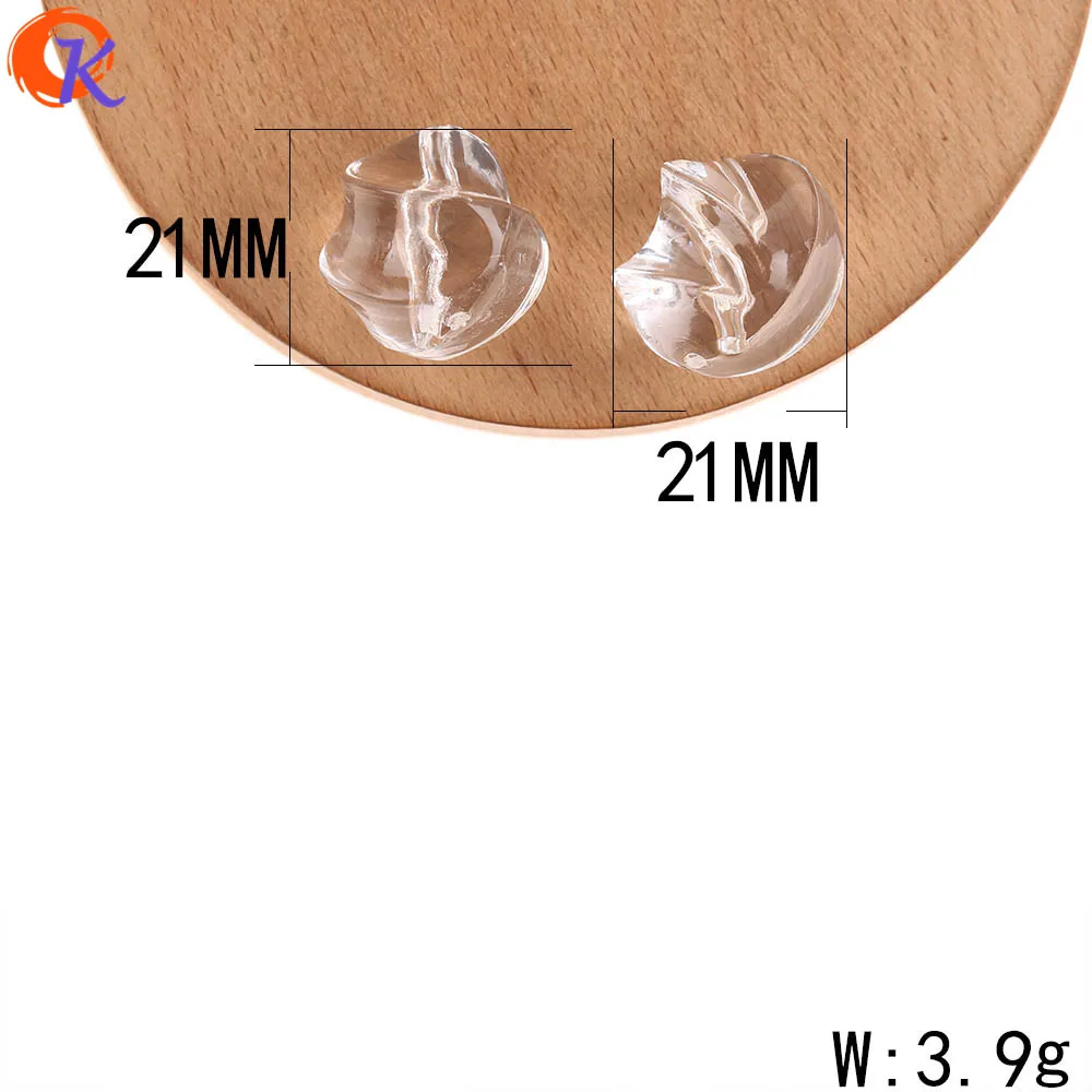 Акриловые бусины Cordial Design 21x21 мм 128 шт./Аксессуары для ювелирных