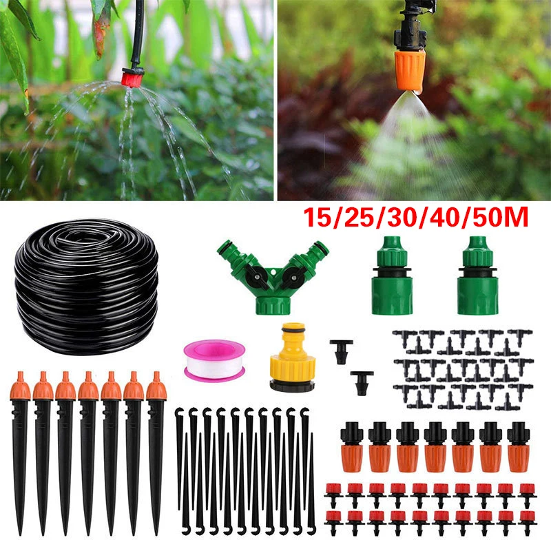 

Red dripper atomization kit drip irrigation kit adjustable nozzle automatic watering device J7A7973