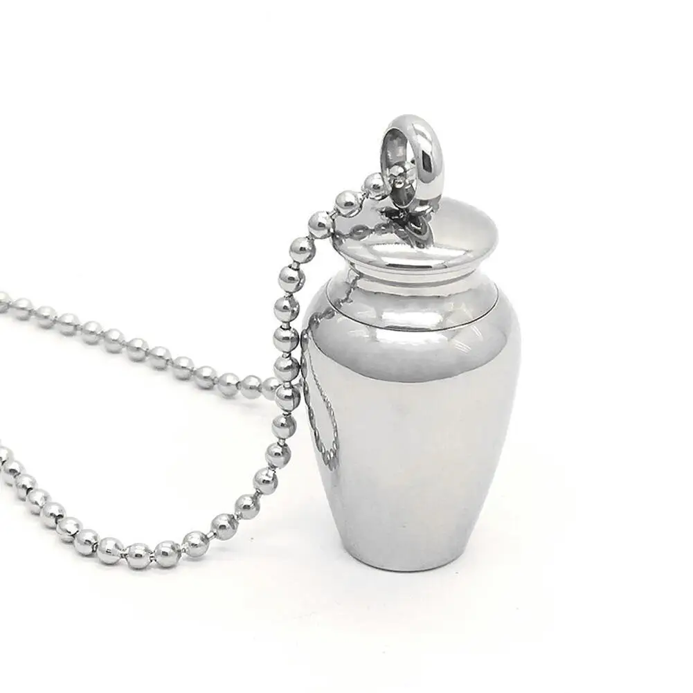 Adeeing Pet Funeral Urns Cremation Jewelry Dog Urn Necklace for Ashes Paw Print | Дом и сад