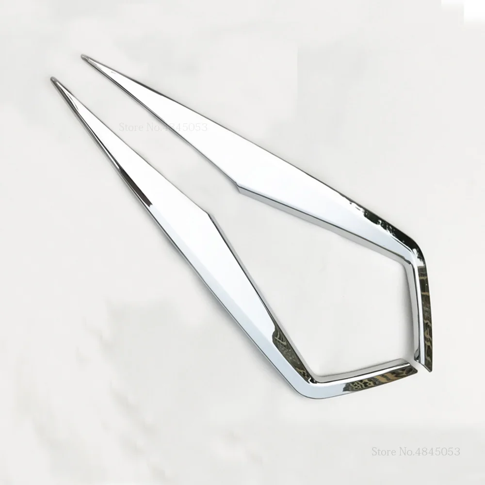 Автомобильный Стайлинг ABS хромированный передний противотуманный светильник