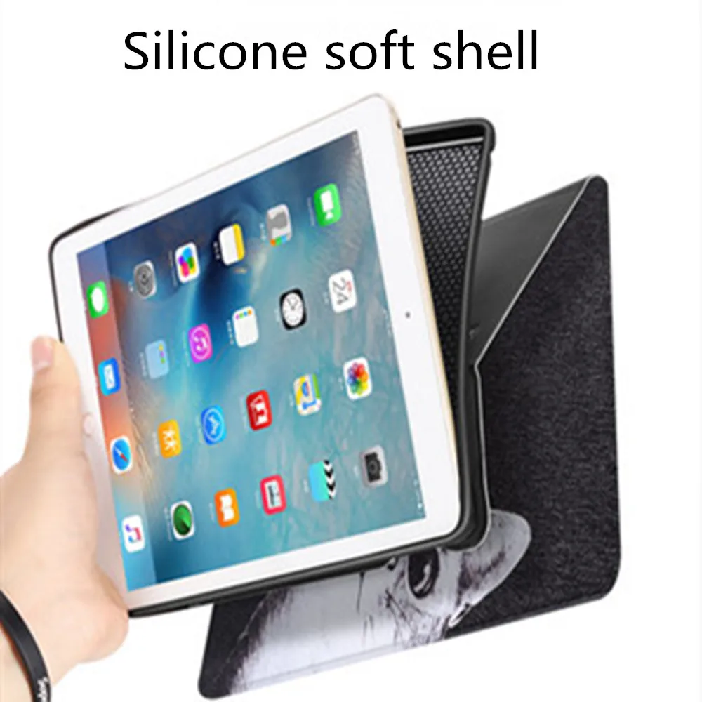 Чехол для iPad/чехол iPad с милым рисунком кошки новый безопасный ударопрочный