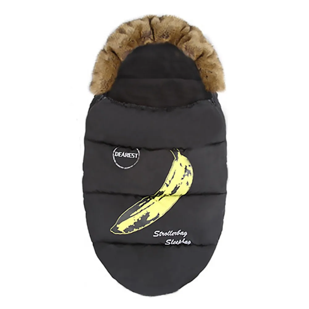 Детский спальный мешок зимняя сумка для коляски плотные теплые спальные мешки