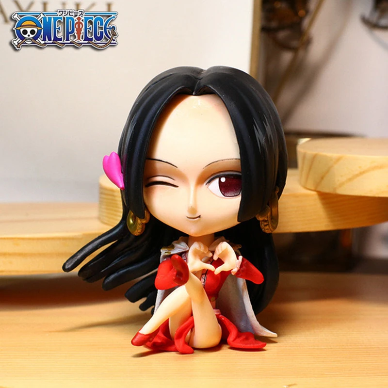Цельная деталь Luffy Sauron Yamaji Nami Choba Robin декоративная модель детства серия Q игрушки
