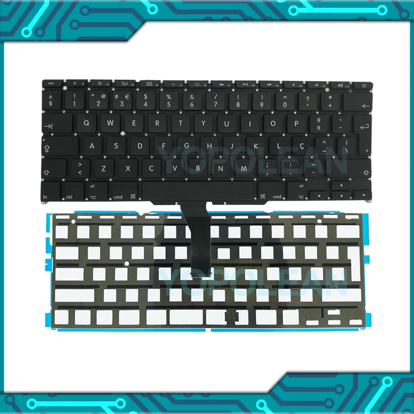 

Новая португальская клавиатура A1370 A1465 с подсветкой для Macbook Air 11, Португалия, 2011-2015 лет