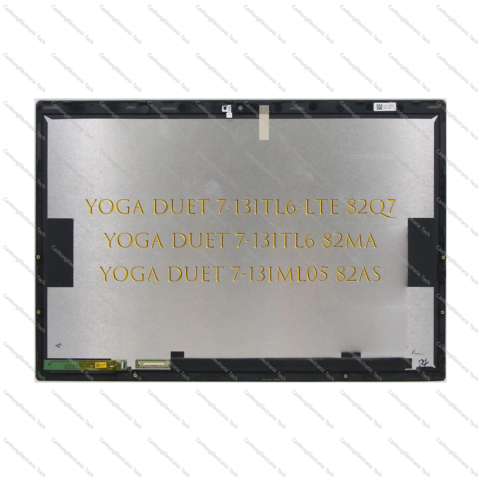 For Lenovo Duet 7-13 Duet 7-13ITL6-LTE 82Q7 Yoga Duet 7-13ITL6 82MA Yoga Duet 7-13IML05 82AS  13-Inch LCD Touch Screen Assembly