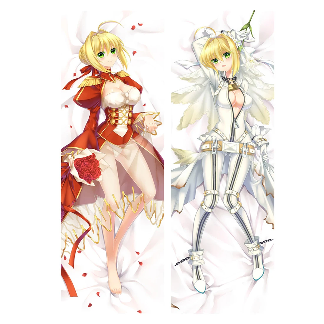Аниме игры Otaku Dakimakura Fate/EXTRA Нерон Клавдий Red Saber обнимающий чехол для