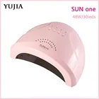 SUNone профессиональный светодиодный УФ-лампа 48 Вт Сушилка для ногтей Гель-лак двойной светильник маникюрный аппарат для отверждения гель для ногтей инструменты для салонов