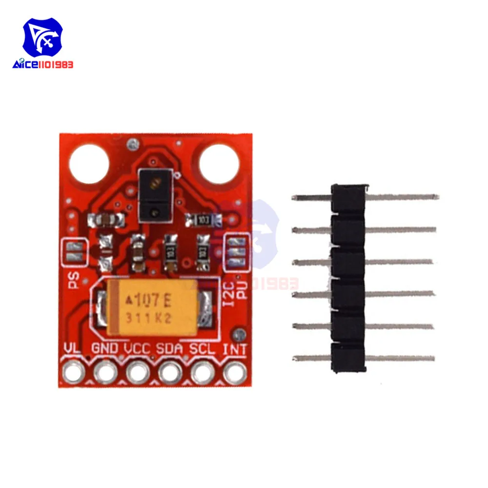 Diymore GY-9960-LLC APDS-9960 бесконтактный датчик приближения RGB обнаружения жестов модуль для Arduino