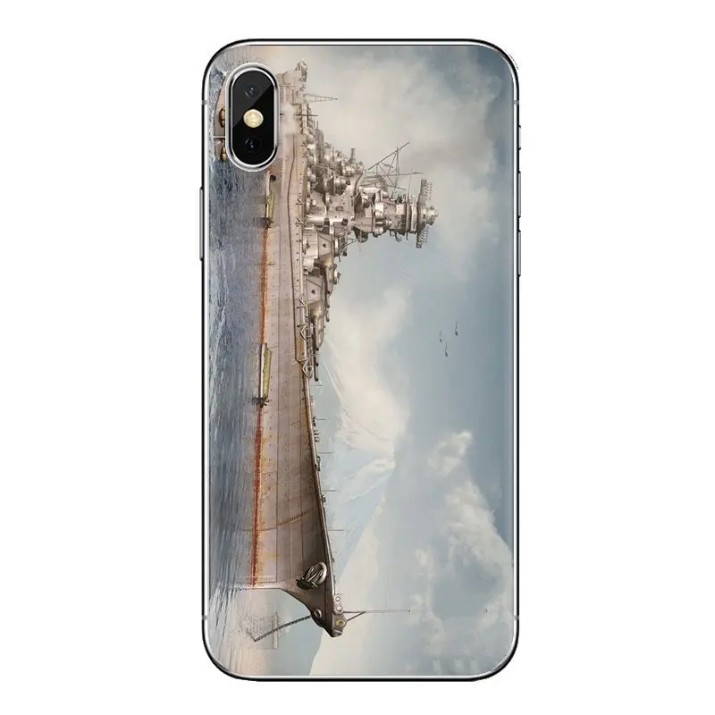 Мягкий прозрачный чехол-накладка военные морские корабли для iPod Touch Apple iPhone 4 4s 5 5S